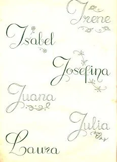 Letras para bordados gratis - Imagui