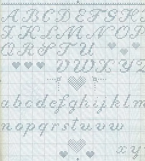 Letra s para bordar a mano - Imagui