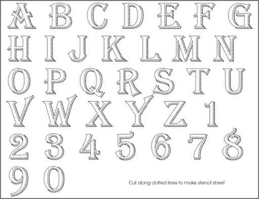 Letras para caratulas abecedario - Imagui