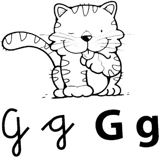 LETRAS PARA COLOREAR LETRAS PARA COLOREAR