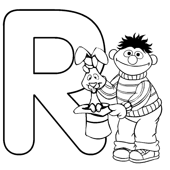 Letras para colorear, letra R | Dibujos para colorear e imprimir ... Letras para colorear, letra R | Dibujos para colorear e imprimir ...