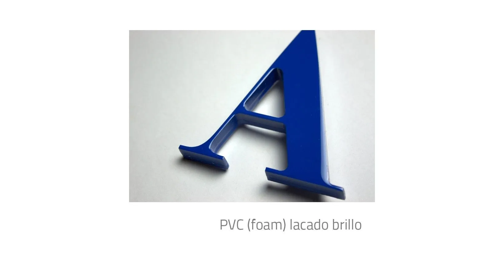 Letras Corpóreas PVC | Letra corpórea PVC | Letras para carteles ...