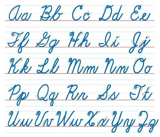 Letras Cursivas del Abecedario (Alfabeto) ~ Letra Cursiva (Manuscrita) Letras Cursivas del Abecedario (Alfabeto) ~ Letra Cursiva (Manuscrita)