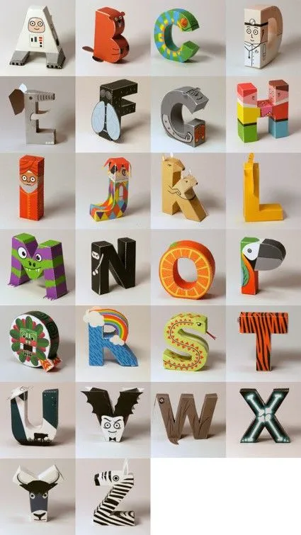 letras - Decoracion - EstiloPeques