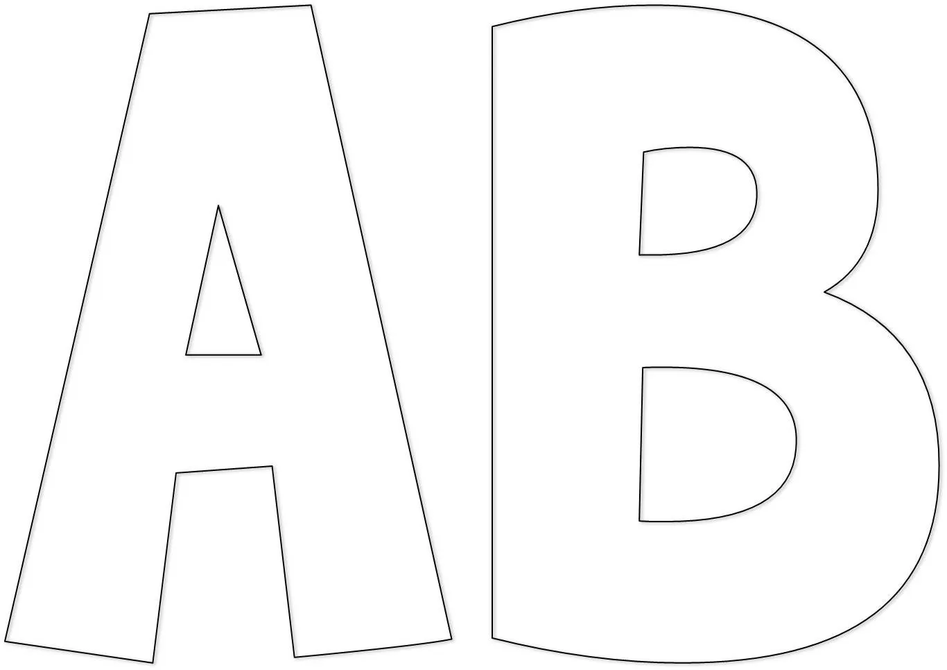 Con Letras Grandes Dibujos Para Pintar Abecedario Muy Car Pictures ... Con Letras Grandes Dibujos Para Pintar Abecedario Muy Car Pictures ...