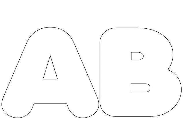 Letras do alfabeto grande | Letras para cartazes, Letras em feltro ... Letras do alfabeto grande | Letras para cartazes, Letras em feltro ...