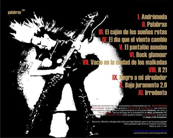 Vox populi. "Palabras". 2011