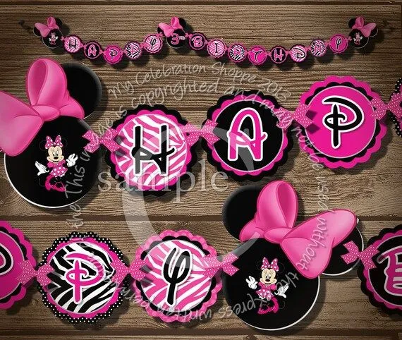Letras de feliz cumpleaños de Minnie - Imagui Letras de feliz cumpleaños de Minnie - Imagui