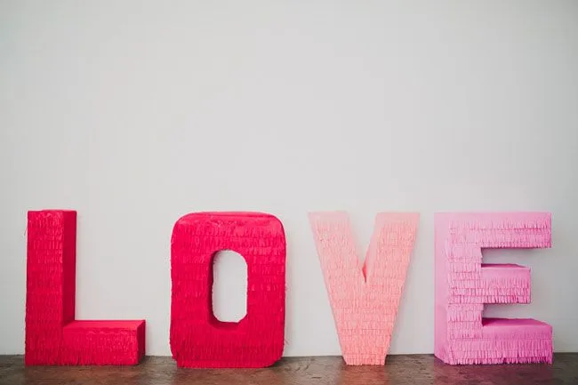 Letras gigantes DiY para vuestra boda | Mi boda diy