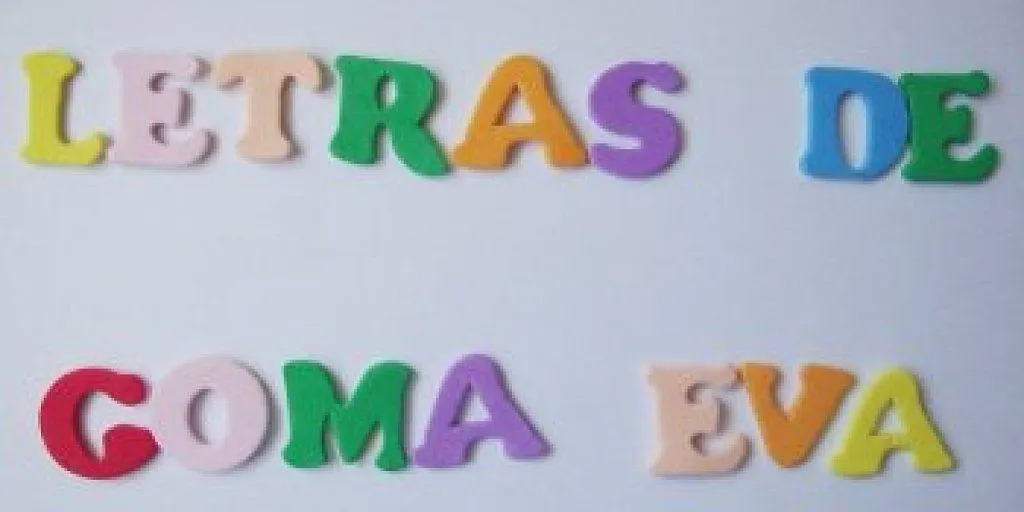 letras de goma eva (3) | Aprender manualidades es facilisimo. letras de goma eva (3) | Aprender manualidades es facilisimo.