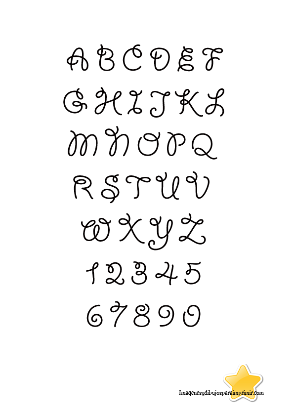 Letras Disney para bordar - Imagui