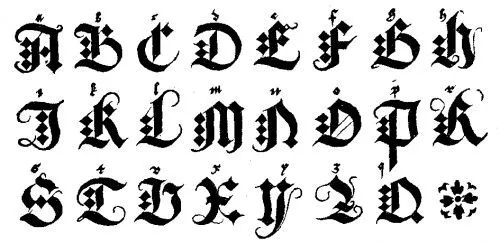 Letras Goticas Para Tatuajes Simbolos Medievales Blogichics ... Letras Goticas Para Tatuajes Simbolos Medievales Blogichics ...