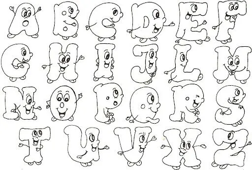 Moldes de letras del abecedario en graffiti - Imagui Moldes de letras del abecedario en graffiti - Imagui