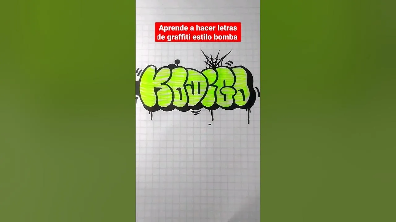 cómo hacer letras de graffiti estilo bomba #graffiti #art #letras #drawing #bomb #shorts - YouTube cómo hacer letras de graffiti estilo bomba #graffiti #art #letras #drawing #bomb #shorts - YouTube