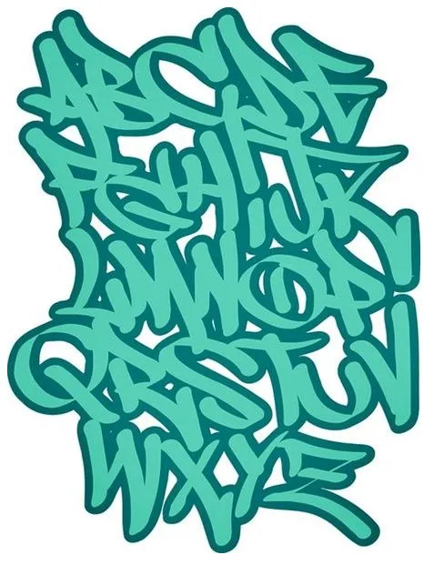 Letras de graffitis abecedario cholas - Imagui