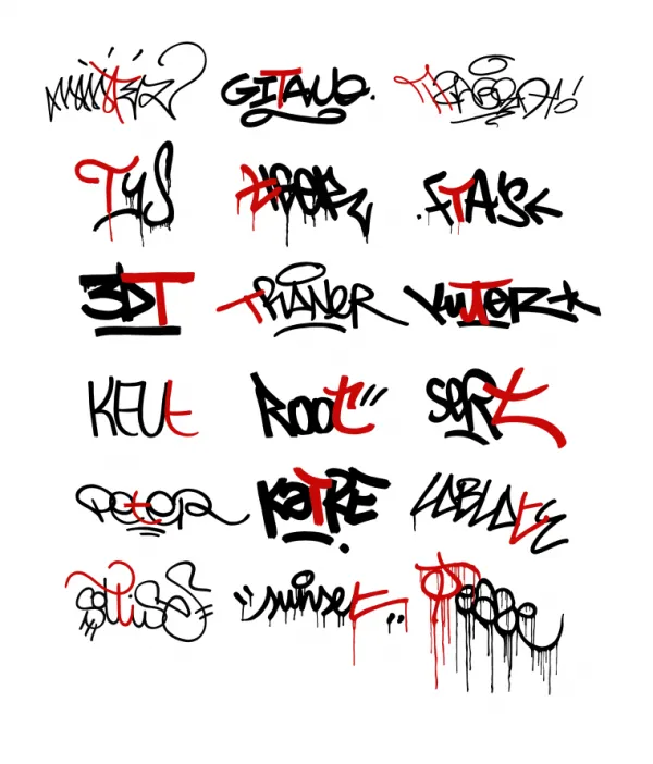 Letras para Graffitis y Graffitis - Friki.net