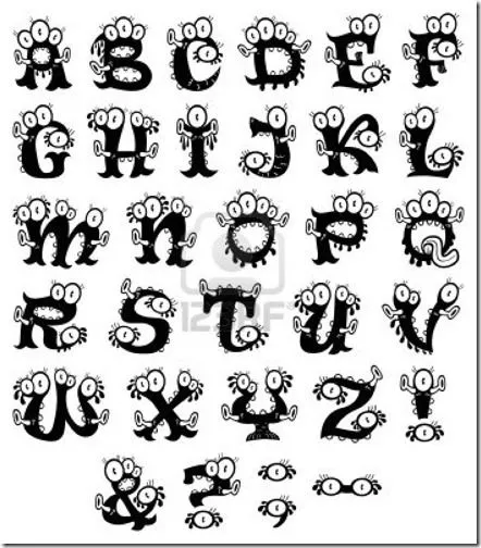 letras halloween para colorear | JUGARYCOLOREAR letras halloween para colorear | JUGARYCOLOREAR