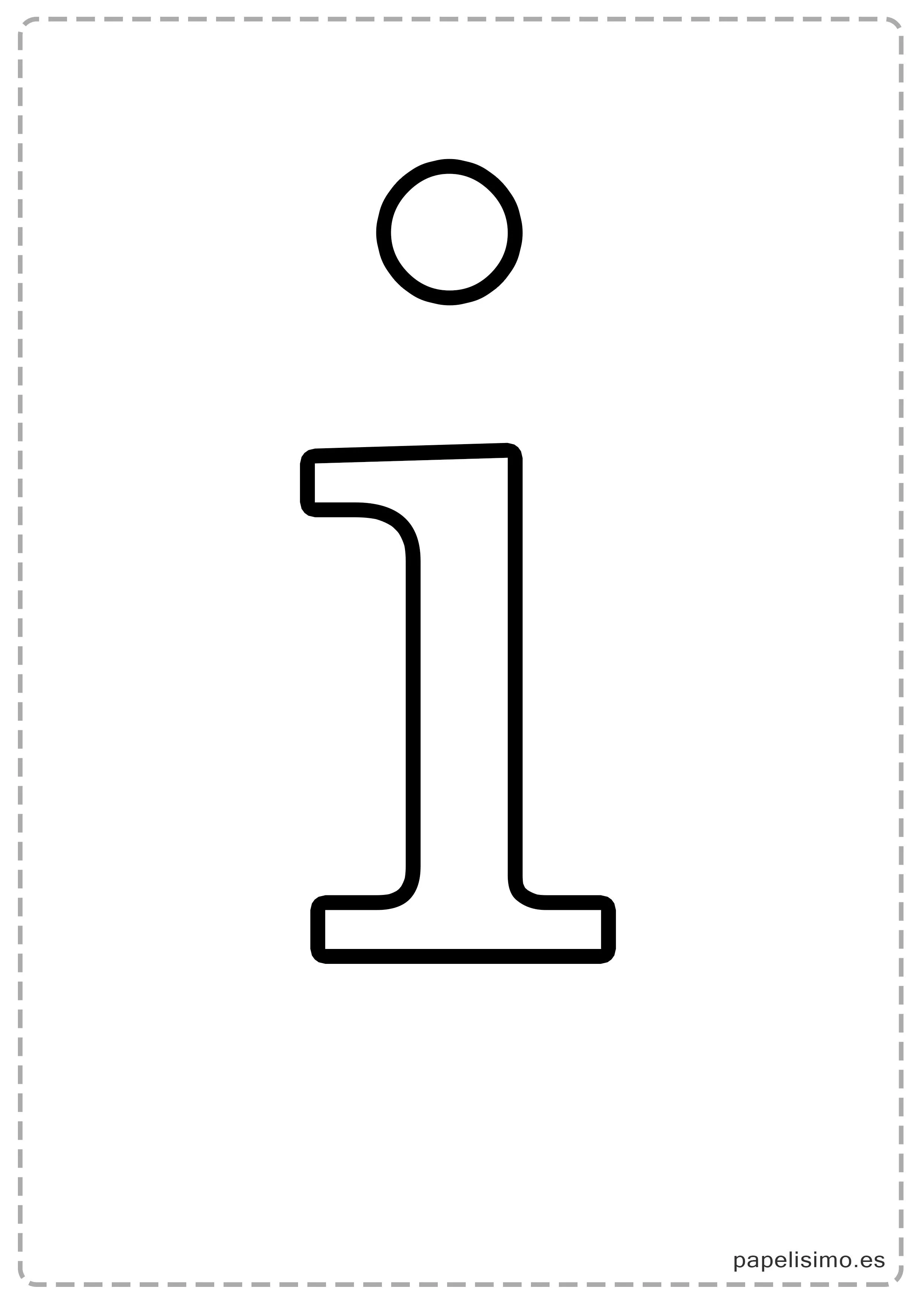 Letras grandes para imprimir (minúsculas) | Papelisimo Letras grandes para imprimir (minúsculas) | Papelisimo