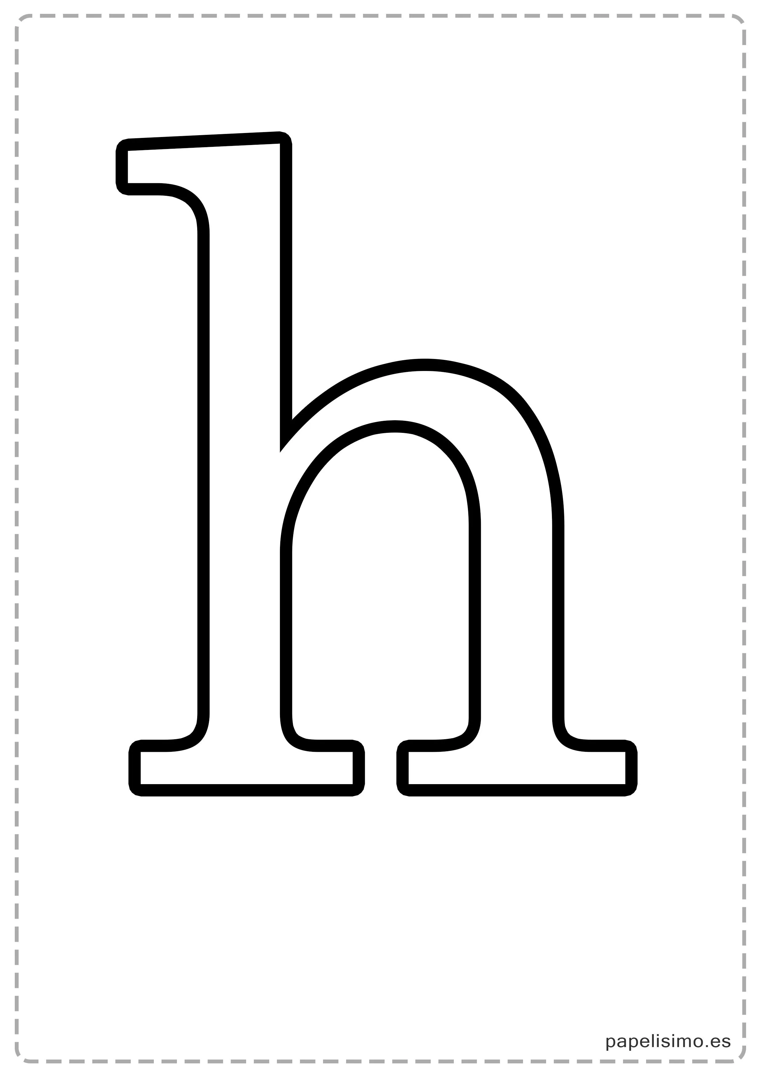 Letras grandes para imprimir (minúsculas) | Papelisimo Letras grandes para imprimir (minúsculas) | Papelisimo