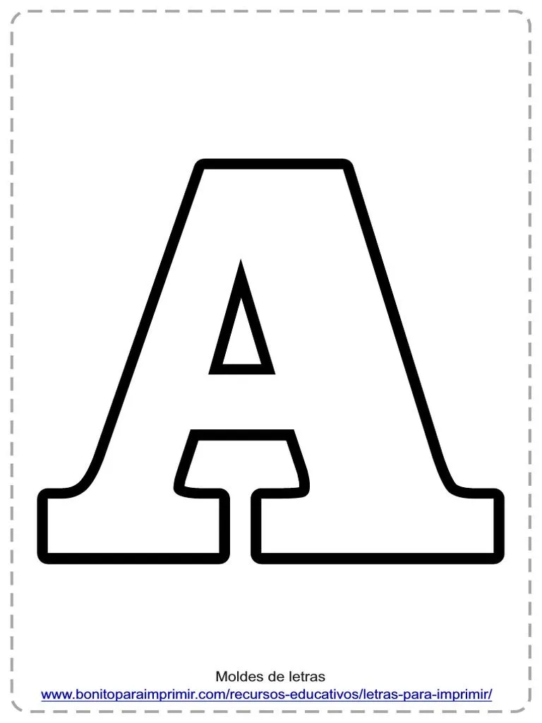 Letras para Imprimir PDF | PDF