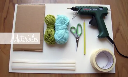 Cómo hacer Letras de lana | theoneandonlydesign