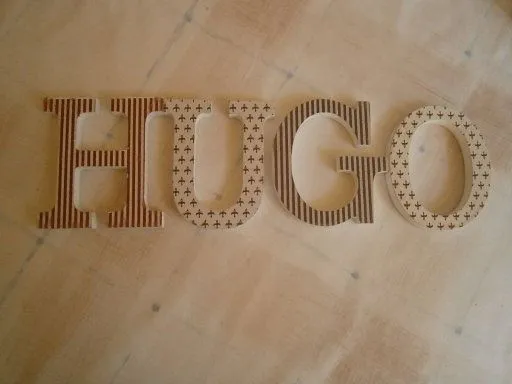 Hacer letras de madera para decorar | Hacer bricolaje es ...