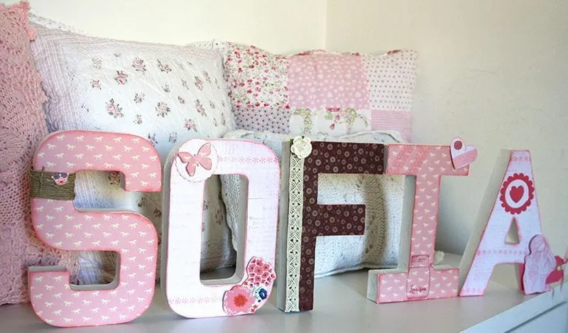 Letras infantiles para decorar - Imagui