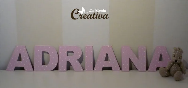 Letras de madera - Nombre - La Tienda Creativa - Letras para ... Letras de madera - Nombre - La Tienda Creativa - Letras para ...