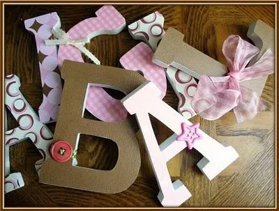 Letras de madera - Paperblog Letras de madera - Paperblog
