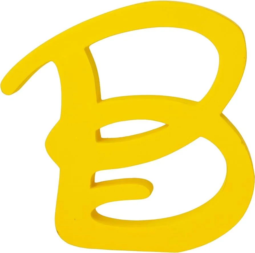 Letras de madera personalizables con letras de Disney, tamaño extragrande, letras del alfabeto/placas de nombre/palabras (amarillo, letra B) : Amazon.com.mx: Hogar y Cocina Letras de madera personalizables con letras de Disney, tamaño extragrande, letras del alfabeto/placas de nombre/palabras (amarillo, letra B) : Amazon.com.mx: Hogar y Cocina