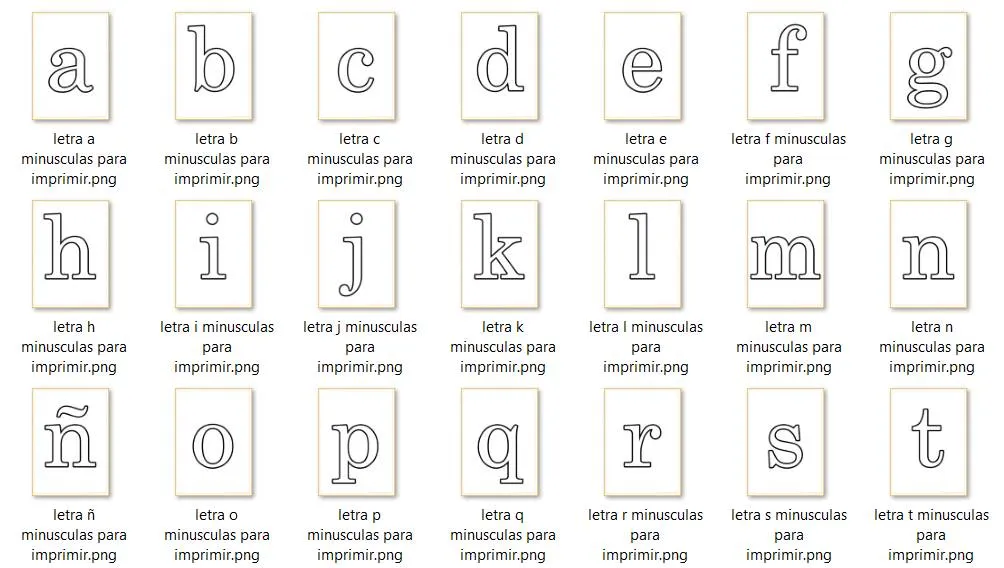 ᐅ Letras MAYÚSCULAS para Imprimir【Abecedario】 ᐅ Letras MAYÚSCULAS para Imprimir【Abecedario】