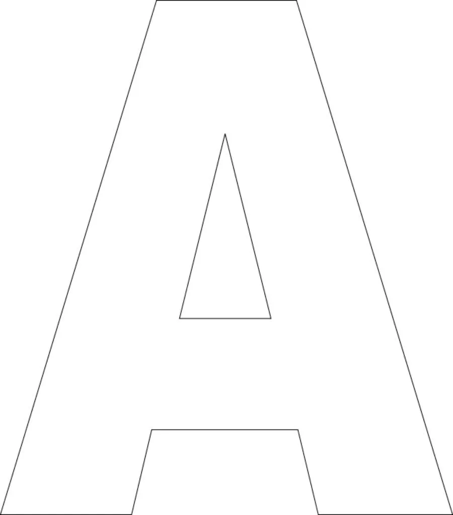 ᐅ Letras MAYÚSCULAS para Imprimir【Abecedario】 ᐅ Letras MAYÚSCULAS para Imprimir【Abecedario】