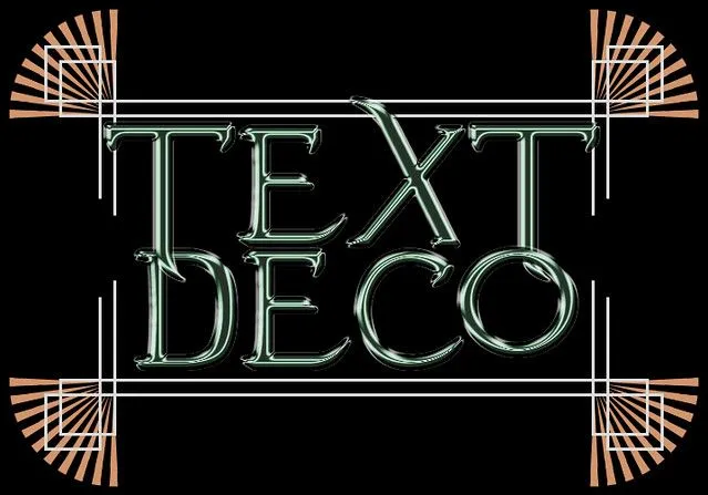 Letras modernistas con estilo Art Deco. http://www.letramania.com/Fuentes-Modernistas/ Letras modernistas con estilo Art Deco. http://www.letramania.com/Fuentes-Modernistas/