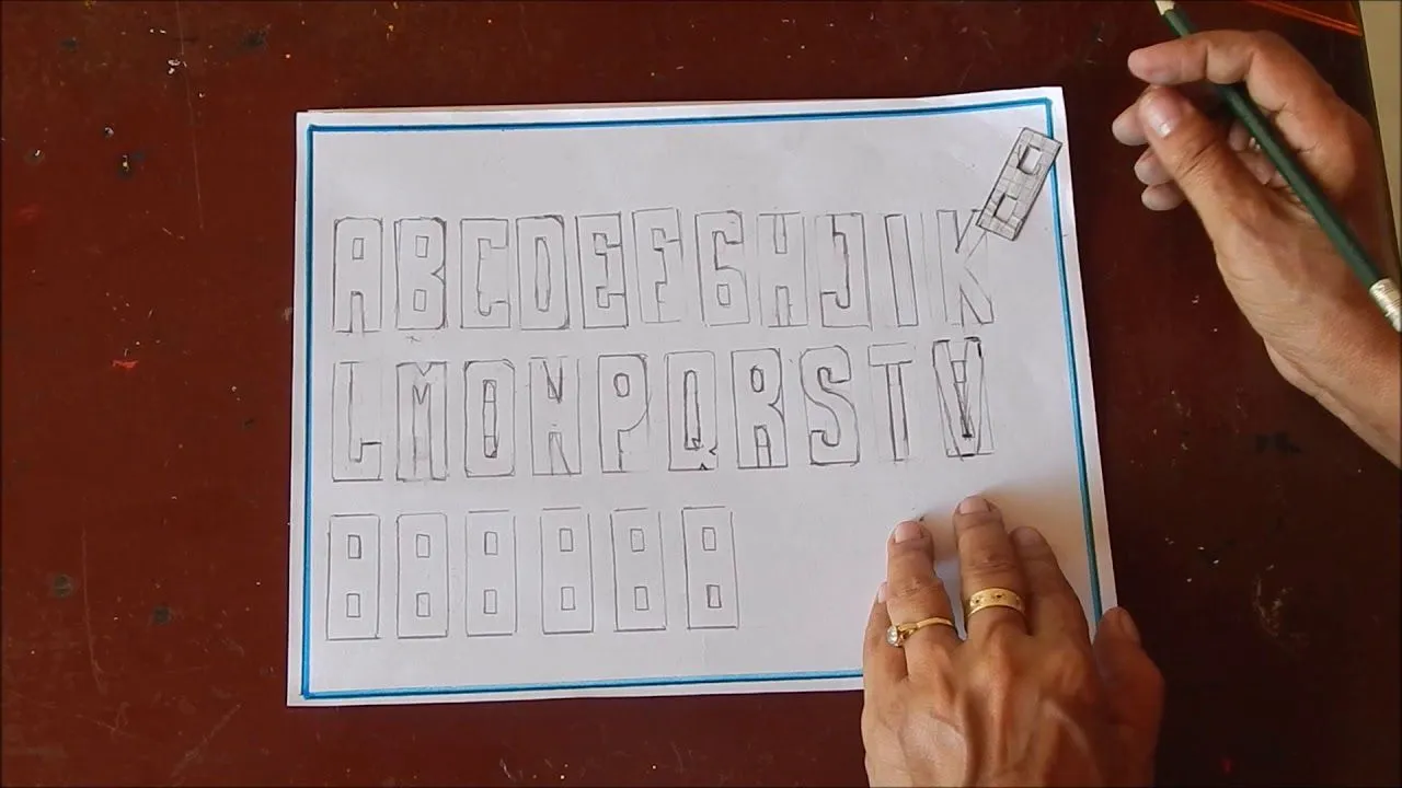 LETRAS CON MOLDE - YouTube