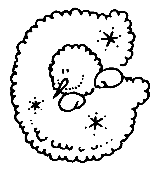 Letras navideñas | Angeles Manualidades
