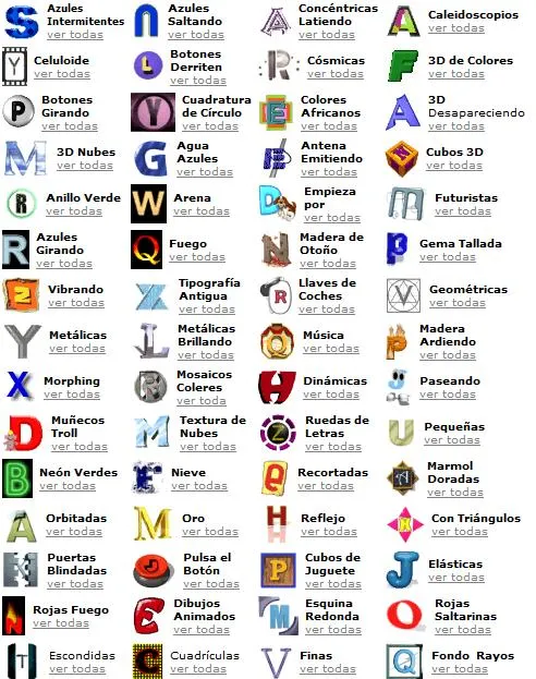 Letras y números y signos animados (gif). | Blog de Onasis Letras y números y signos animados (gif). | Blog de Onasis