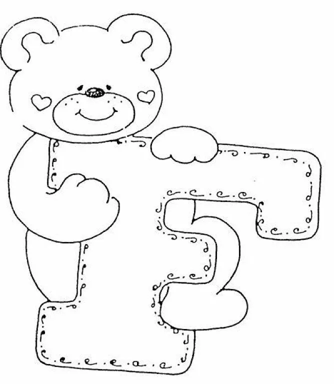 abecedario ositos abecedario ositos | Aprender manualidades es ... abecedario ositos abecedario ositos | Aprender manualidades es ...