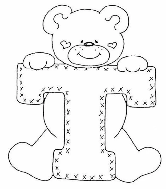 abecedario ositos abecedario ositos (2) | Aprender manualidades es ... abecedario ositos abecedario ositos (2) | Aprender manualidades es ...