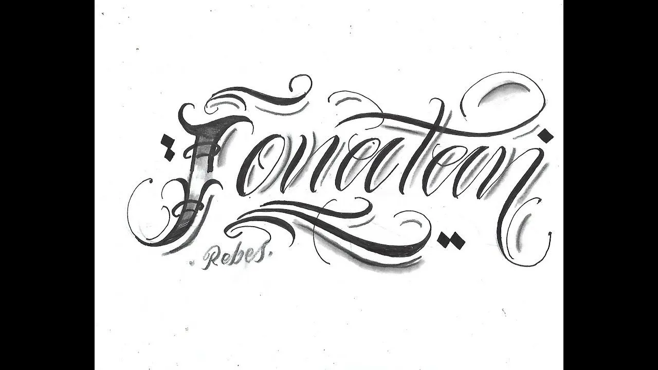 Letras para tatuar Letras para tatuar