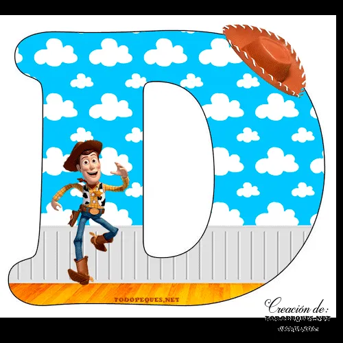 Letras de Toy Story Alfabeto para descargar gratis | Todo Peques Letras de Toy Story Alfabeto para descargar gratis | Todo Peques