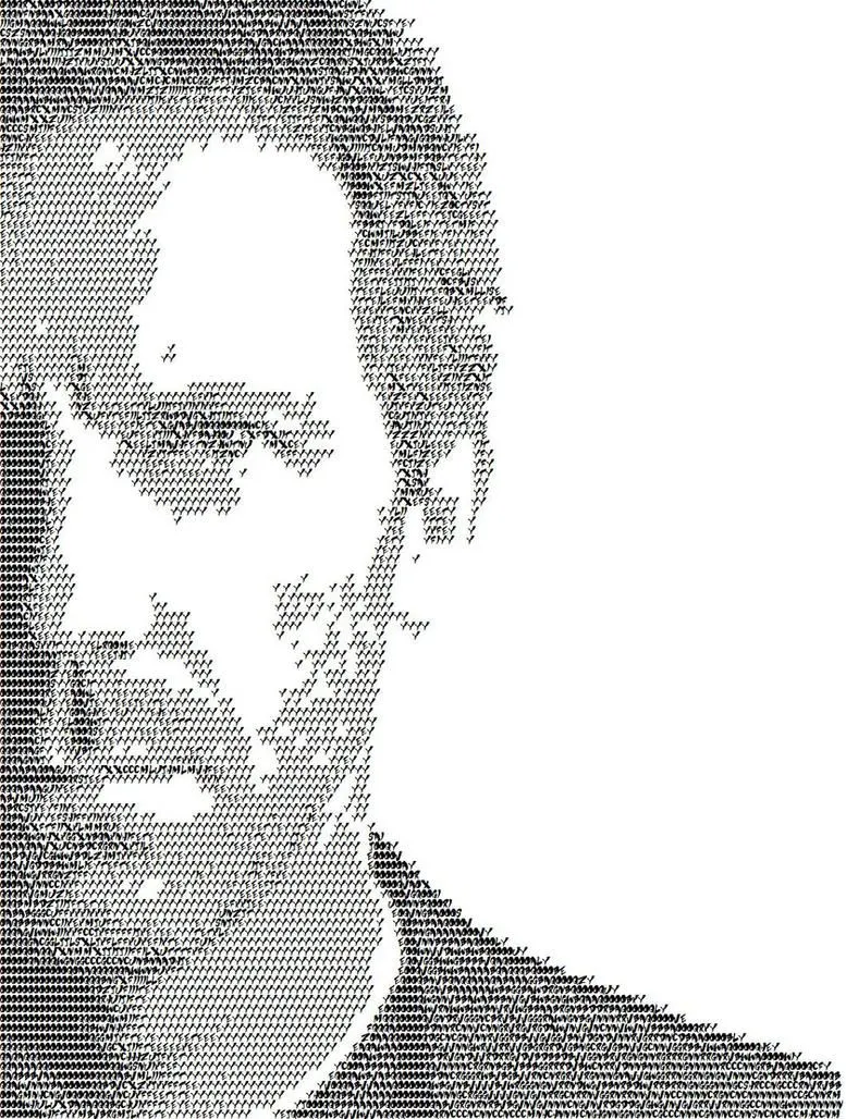 Letras,simbolos,AscII,dibujo con figuras como este:??? - Taringa ...