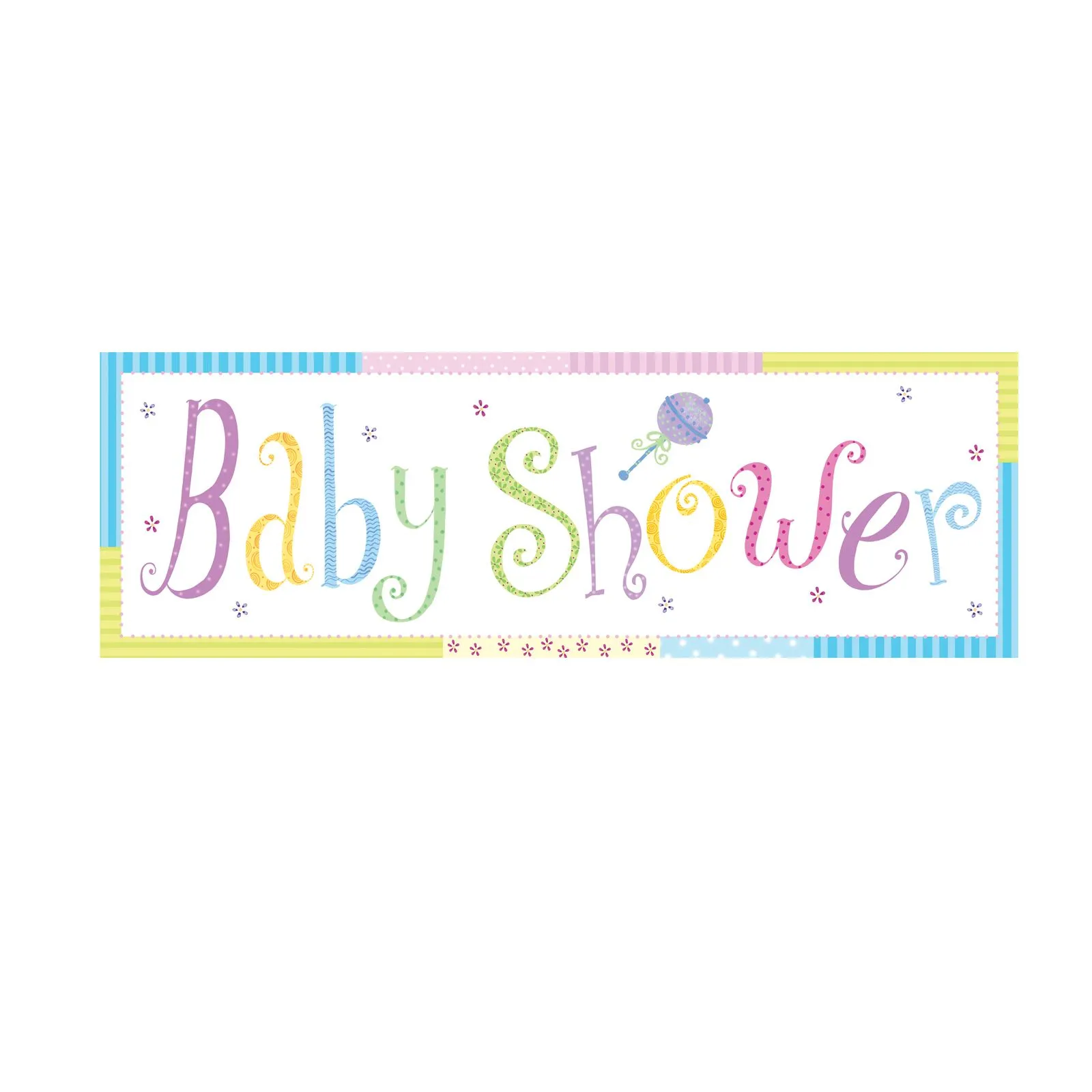 como hago un letrero para baby shower