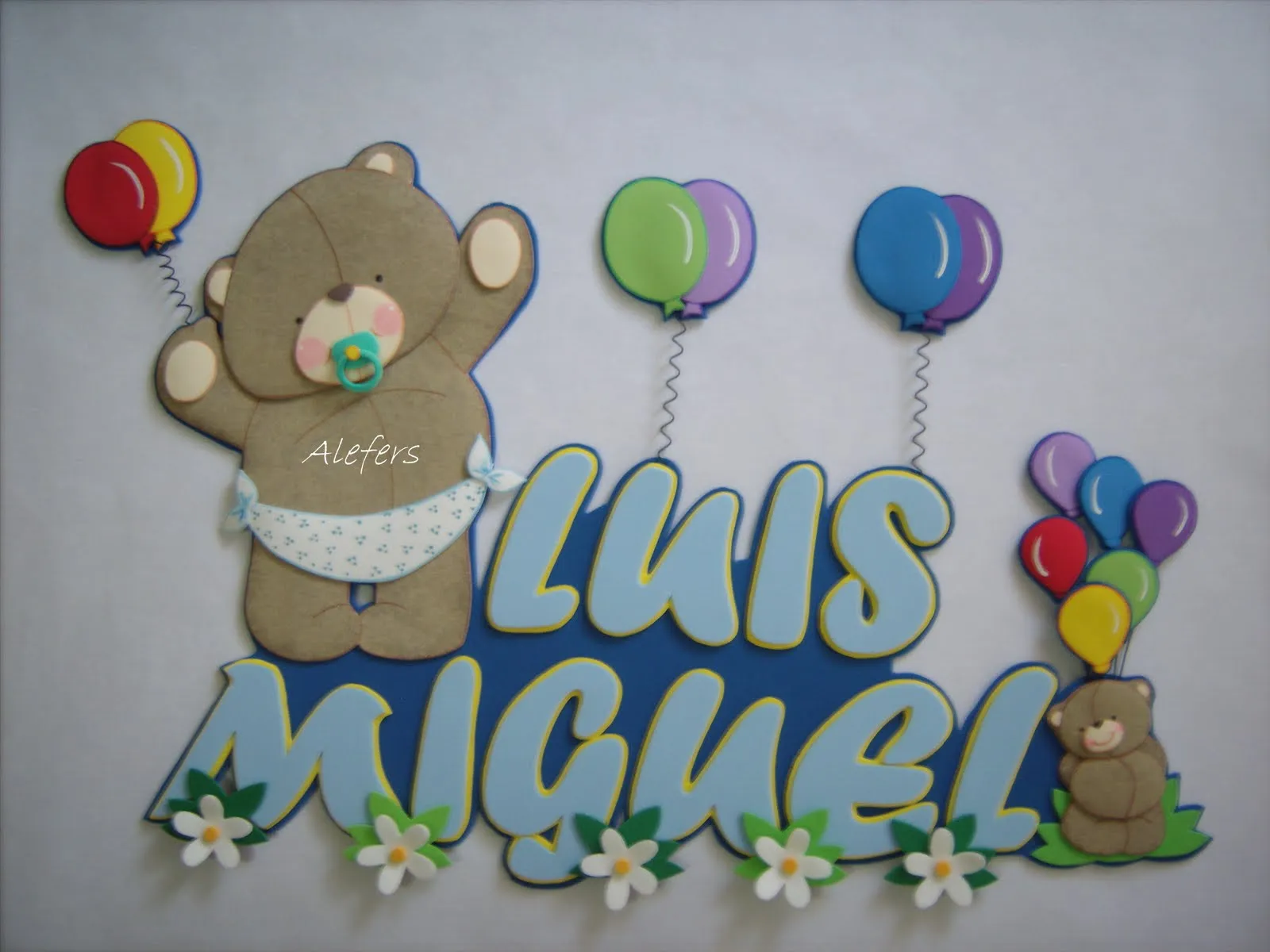 ALEFERS TALLER CREATIVO.: BANNERS EN FOAMI