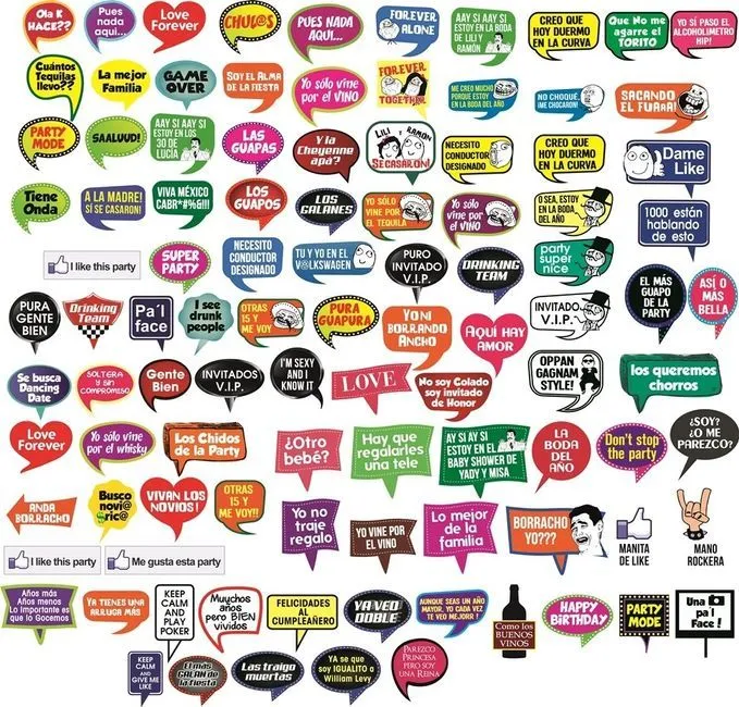 Frases para carteles de fiestas - Imagui