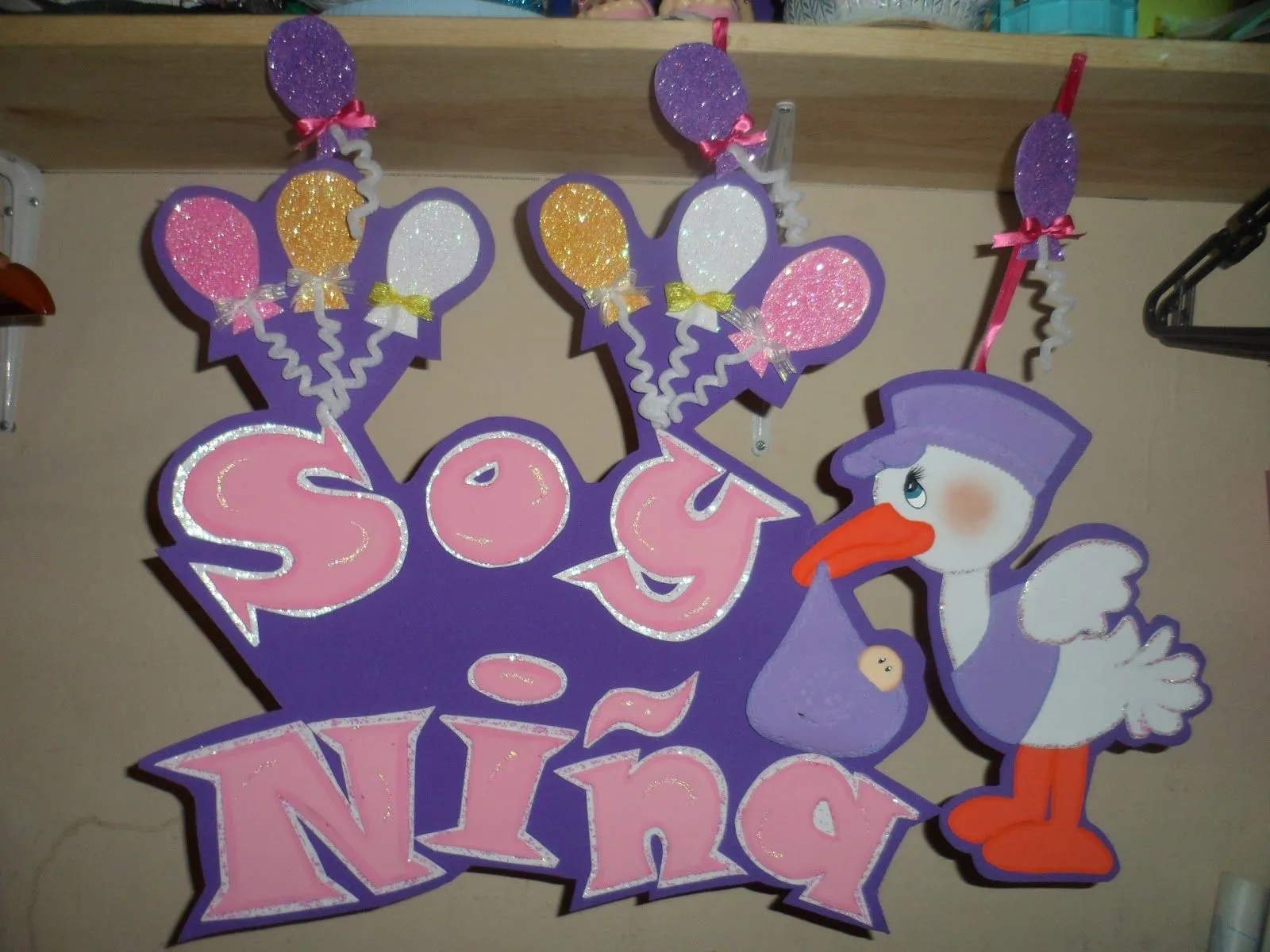 Letreros en foami para baby shower - Imagui