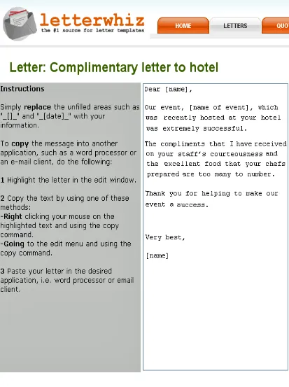 Letter Wiz te ayuda a escribir cartas en inglés