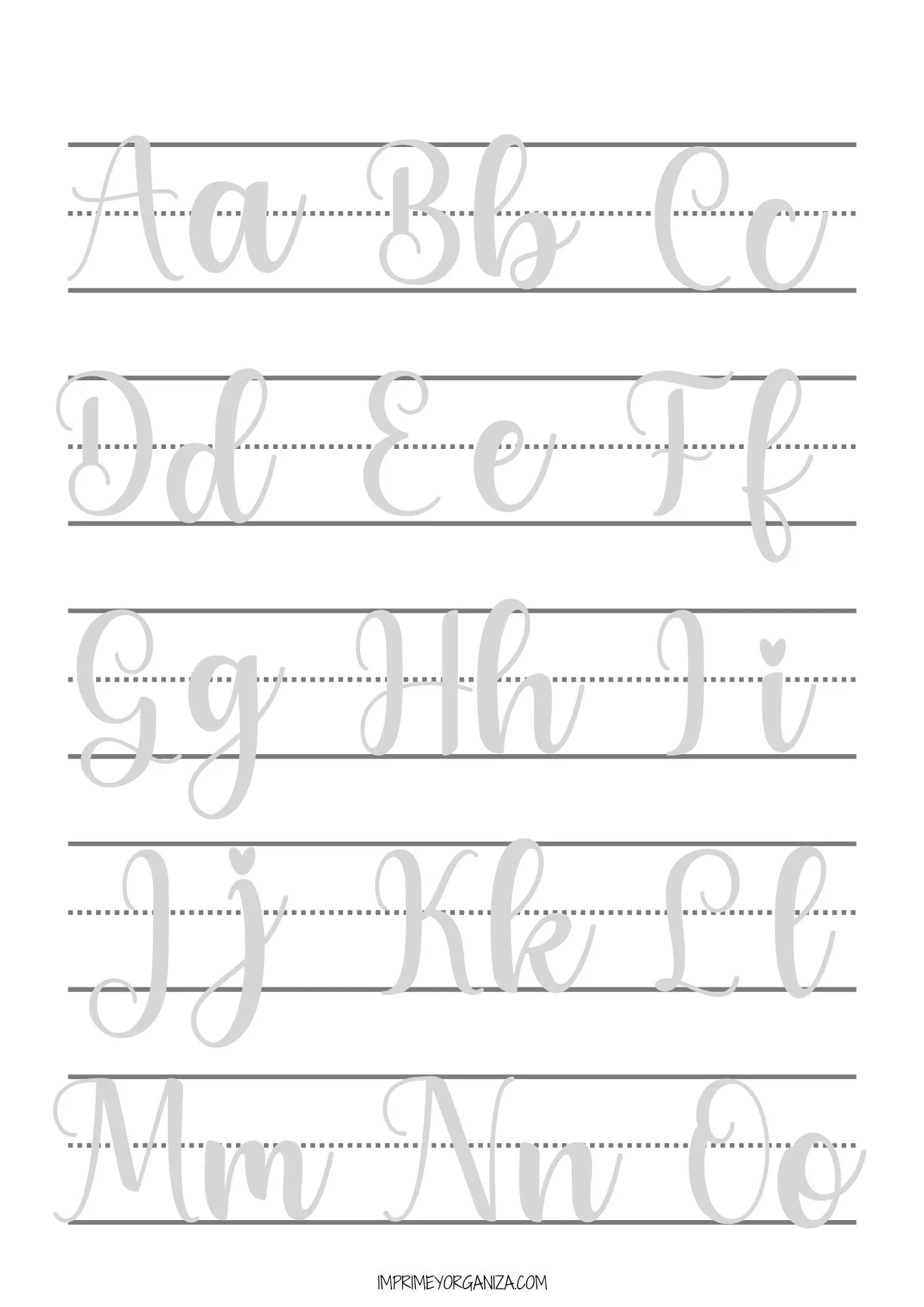 Lettering - Imprime y Organiza