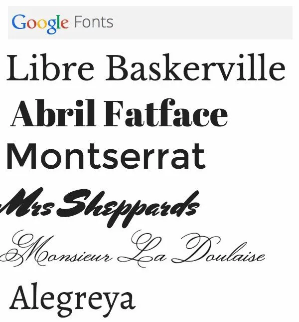 Lettering Time: Las mejores tipografías de Google Fonts