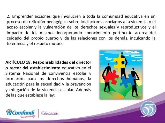 Ley de convivencia escolar