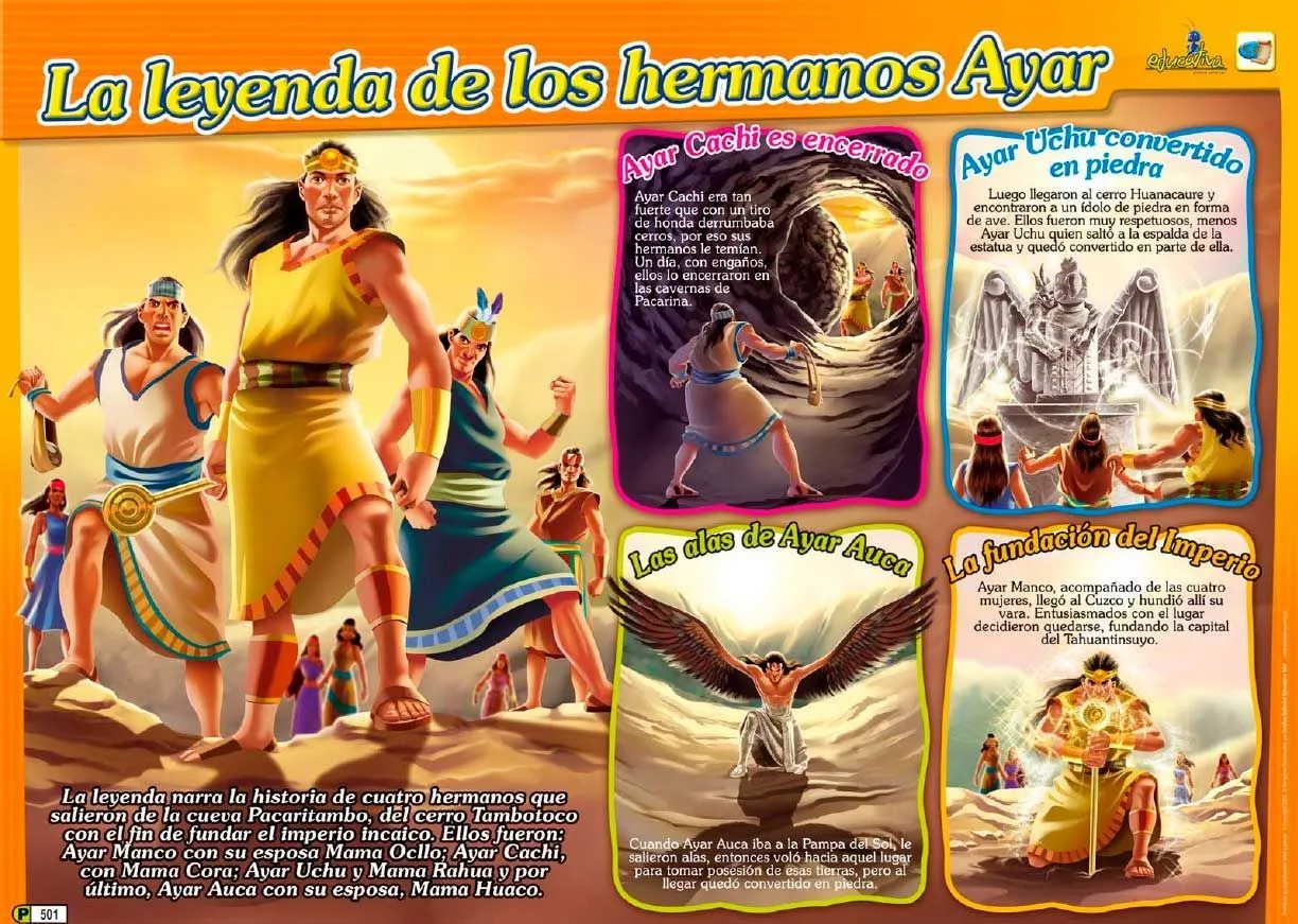 La leyenda de los Hermanos Ayar - Machu Picchu | Leyendas, Hermanas, Mitología inca La leyenda de los Hermanos Ayar - Machu Picchu | Leyendas, Hermanas, Mitología inca
